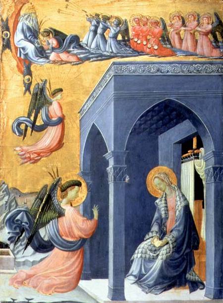 The Annunciation, Florentine School von Scuola pittorica italiana