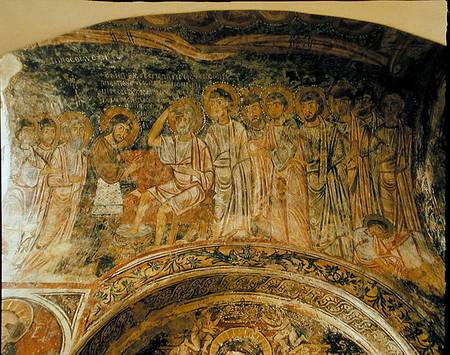 Christ Washing the Feet of the Disciples von Scuola pittorica italiana