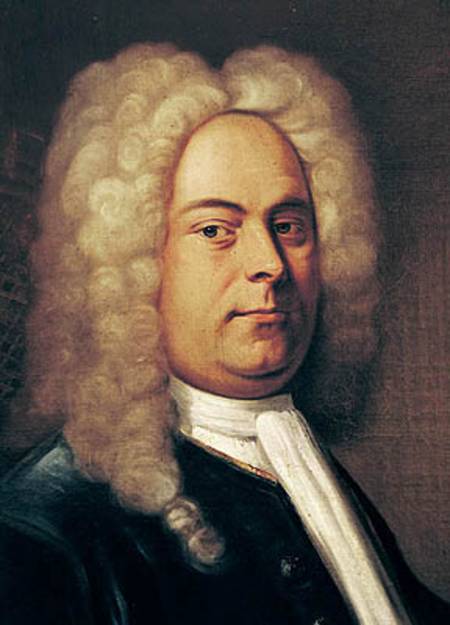Georg Friedrich Handel (1685-1759) von Scuola pittorica italiana