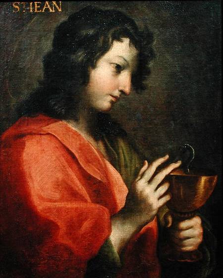 St. John the Evangelist von Scuola pittorica italiana