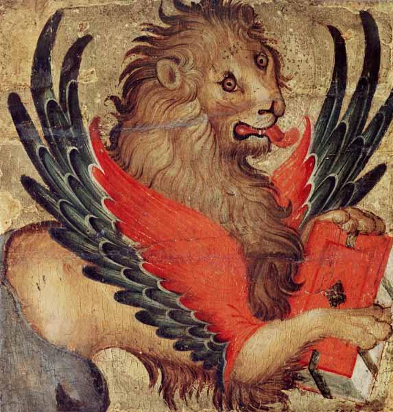 The Lion of St. Mark von Scuola pittorica italiana