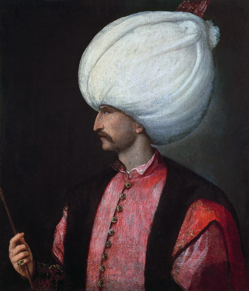 Suleiman II Sultan of Turkey (1641-91) von Scuola pittorica italiana