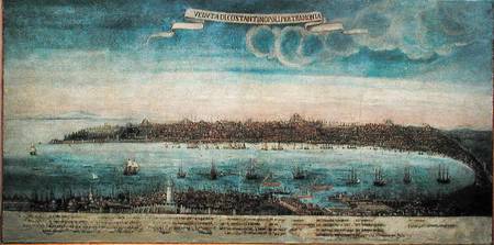 View of Constantinople von Scuola pittorica italiana