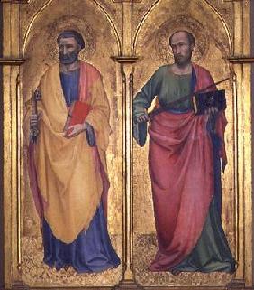 St. Peter and St. Paul (tempera on panel) 1833