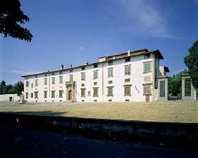 Villa Medicea di Castello, begun 1477 (photo) 19th