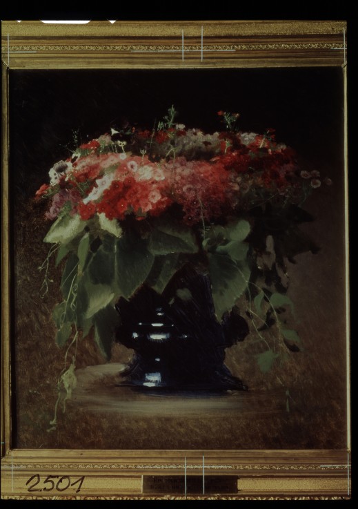 Blumenstrauß. Phloxen von Iwan Nikolajewitsch Kramskoi