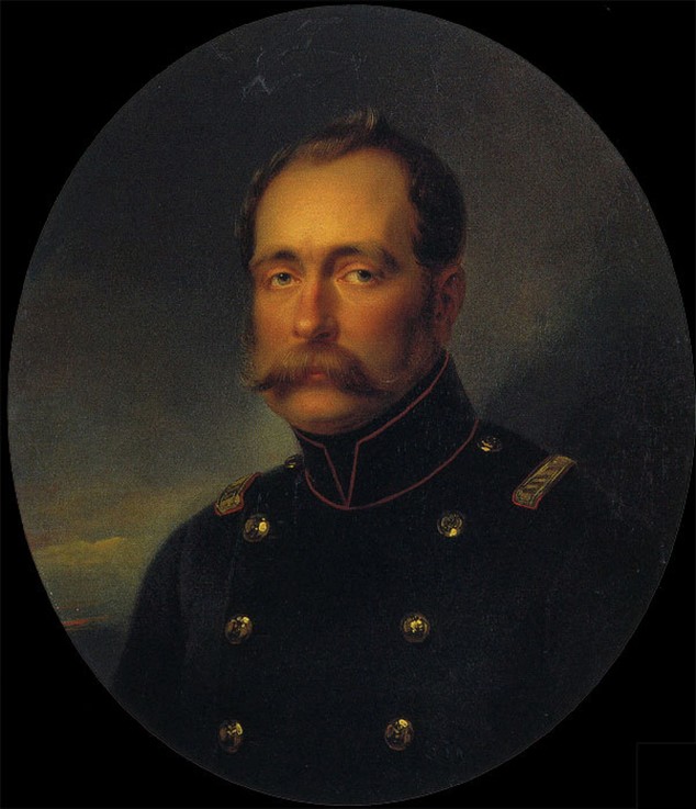 Porträt von Großfürst Michael Pawlowitsch von Russland (1798-1849) von Iwan Nikolajewitsch Kramskoi