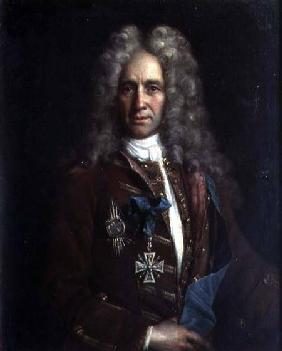 Portrait of State Chancellor Count G. Golovkin 1720
