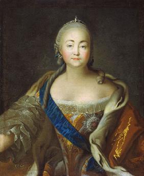 Porträt der Kaiserin Elisabeth (1709-1762)