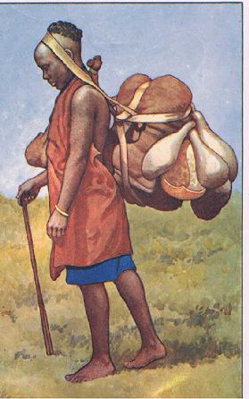 Frau von Kenia, von MacMillan Schulplakaten, c.1950-60s 0