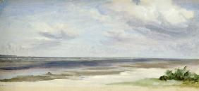 A Beach on the Baltic Sea at Laboe 1842  on p