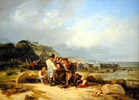 Fishermen in Probstei 1835
