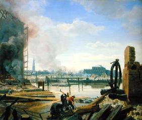 Hamburg After the Fire 1842