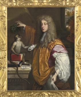 Porträt von John Wilmot, 2. Earl of Rochester (1647-1680)