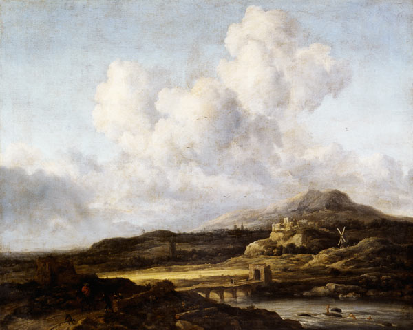 Sunny Landscape von Jacob Isaacksz van Ruisdael