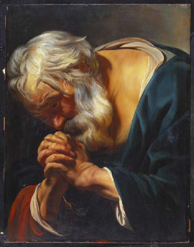 Die heilige Petrus. von Jacob Jordaens