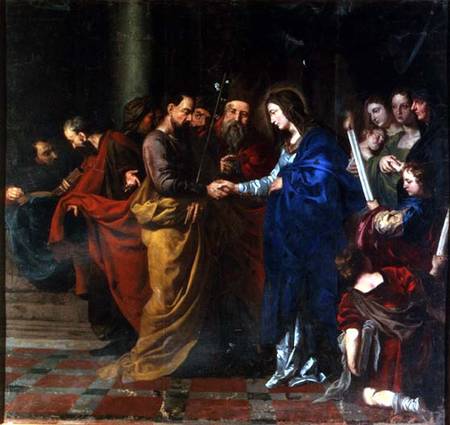 The Marriage of the Virgin von Jacob Jordaens