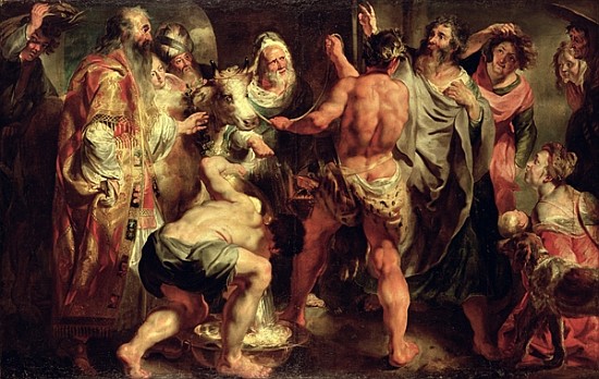 The Apostles, St. Paul and St. Barnabas at Lystra von Jacob Jordaens
