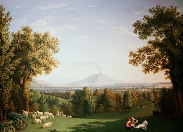 Englischer Garten Caserta von Jacob Philipp Hackert
