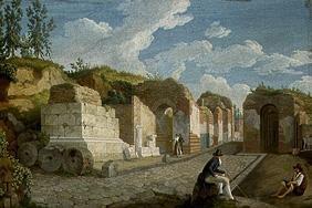 Das Herkulaner Tor in Pompeji. 1794