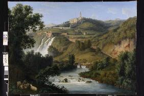 Villa d´Este bei Tivoli 1792