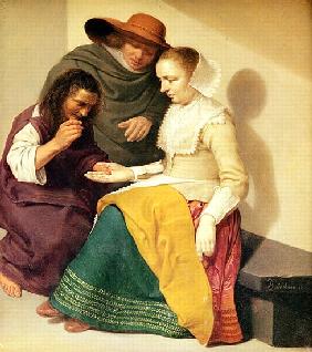 The Fortune Teller, 1631 (oil on copper)