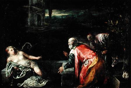 Susanna and the Elders von Jacopo Bassano