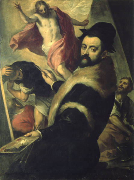 Palma il Giovane, Selbstbildnis von Jacopo Palma
