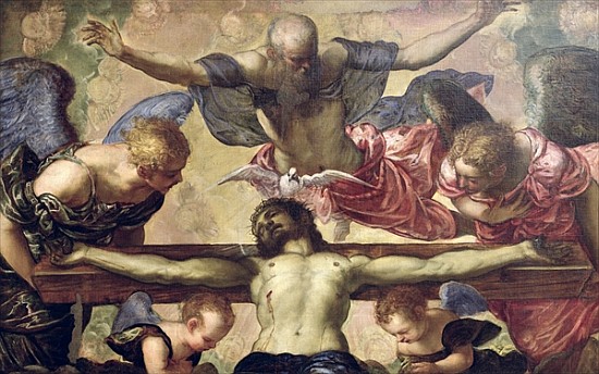 The Trinity von Jacopo Robusti Tintoretto