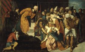 Tintoretto / Esther Faints / Painting