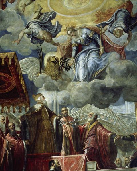 Tintoretto / Triumph of N. da Ponte von Jacopo Robusti Tintoretto