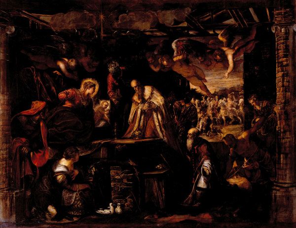 Tintoretto, Adoration of Kings von Jacopo Robusti Tintoretto