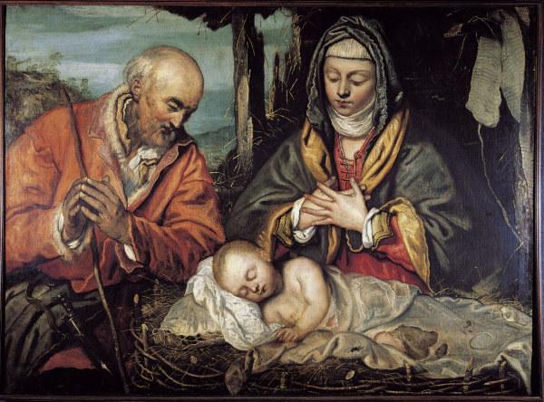 Tintoretto, Anbetung des Kindes von Jacopo Robusti Tintoretto