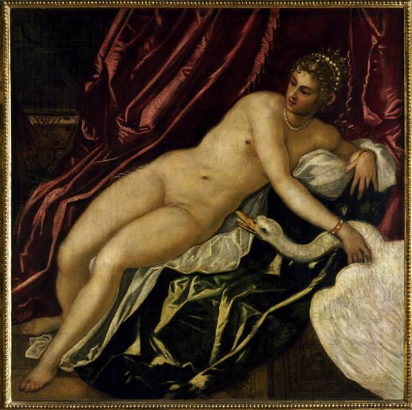 Tintoretto, Leda and the Swan von Jacopo Robusti Tintoretto