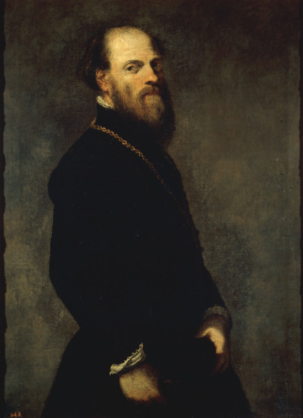 Tintoretto, Nobleman with Gold Chain von Jacopo Robusti Tintoretto