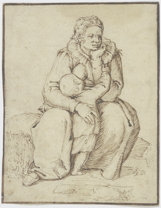 Mutter und Kind von Jacques de Gheyn I