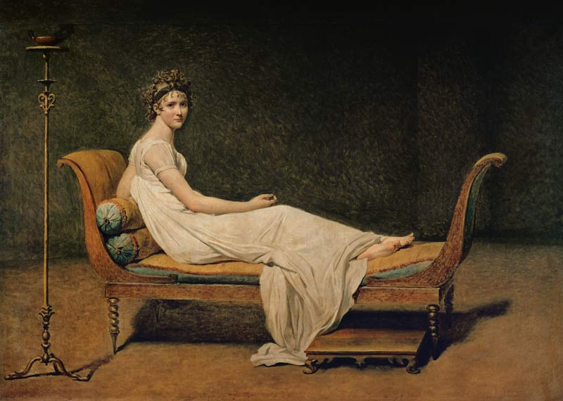 Madame Récamier von Jacques Louis David