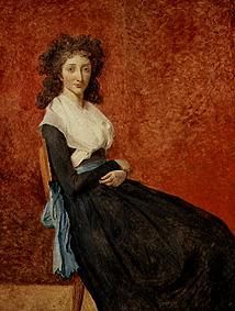 Madame Charles-Louis Trudaine von Jacques Louis David