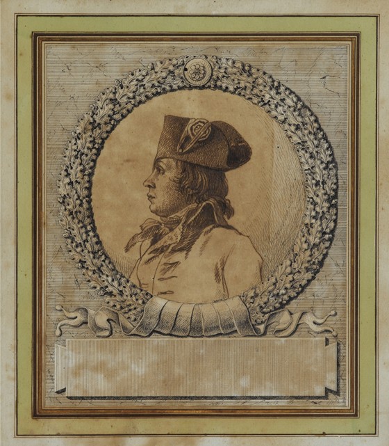 Porträt von Philippe-François-Joseph Le Bas (1762-1794) von Jacques Louis David