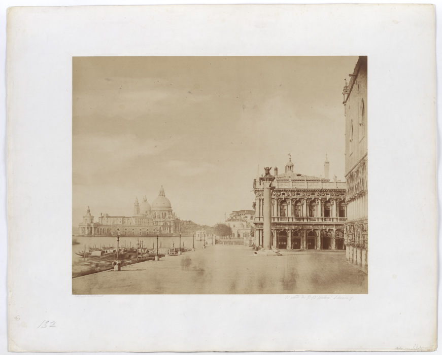 Venedig. Blick vom Molo auf S. Maria della Salute von Jakob August Lorent