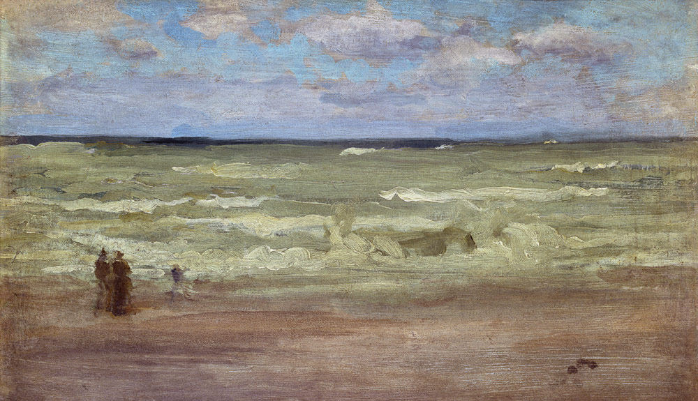 The Shore, Pourville von James Abbott McNeill Whistler