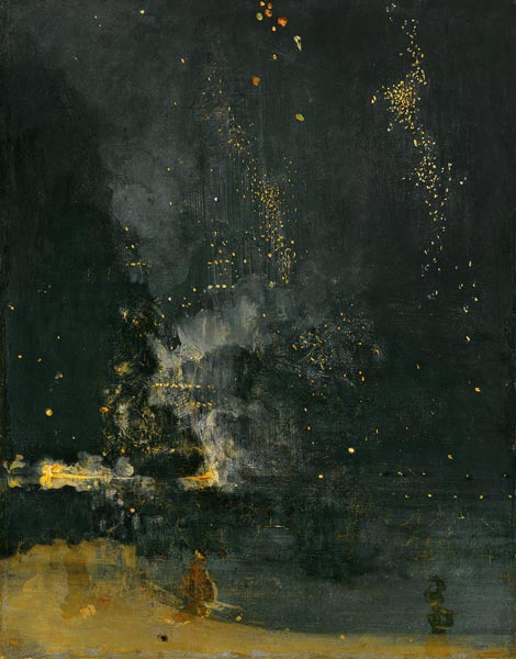 Nocturne in Black and Gold, the Falling Rocket von James Abbott McNeill Whistler