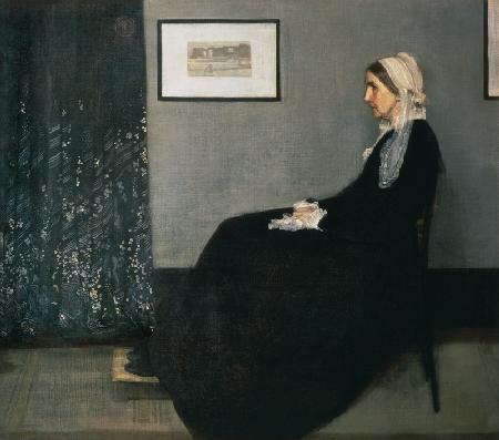 Arrangement in Black and Grey No. I - The Artist's Mother 1872