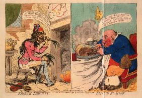 Französische Freiheit. Britische Sklaverei 1792