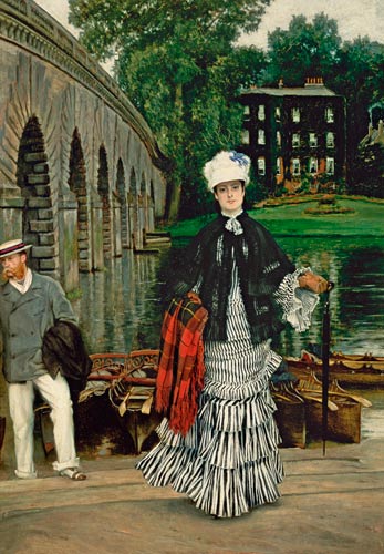 The Return From The Boating Trip von James Jacques Tissot