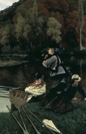 J.Tissot, Autumn on the Thames /painting