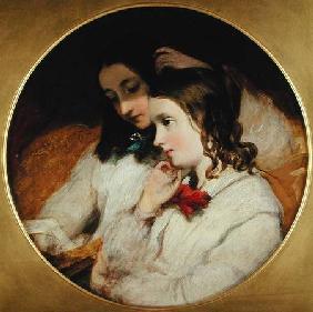 Study of Two Girls 1848