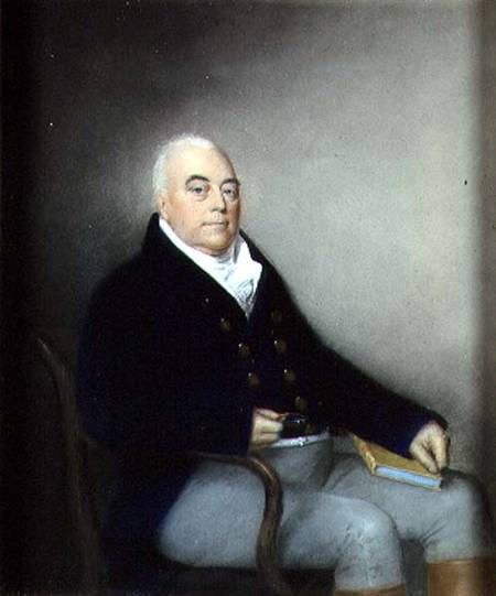 Portrait of an Elderly Seated Gentleman von James Sharples