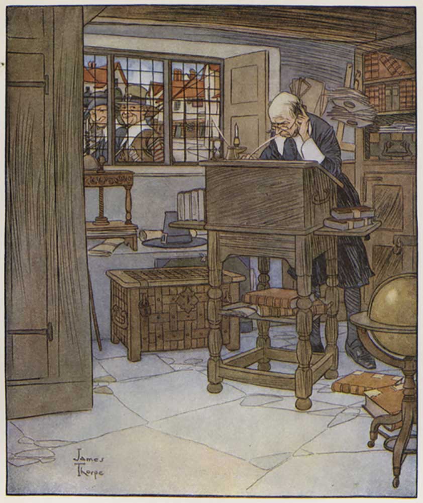 Illustration für The Compleat Angler von Izaak Walton von James Thorpe