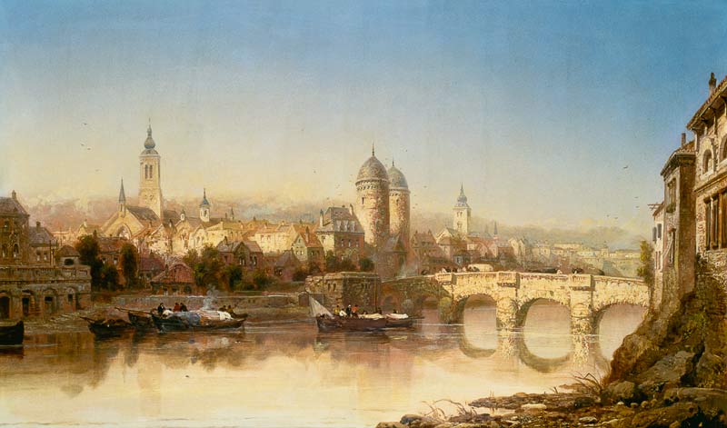 A View of Heidelberg von James Webb